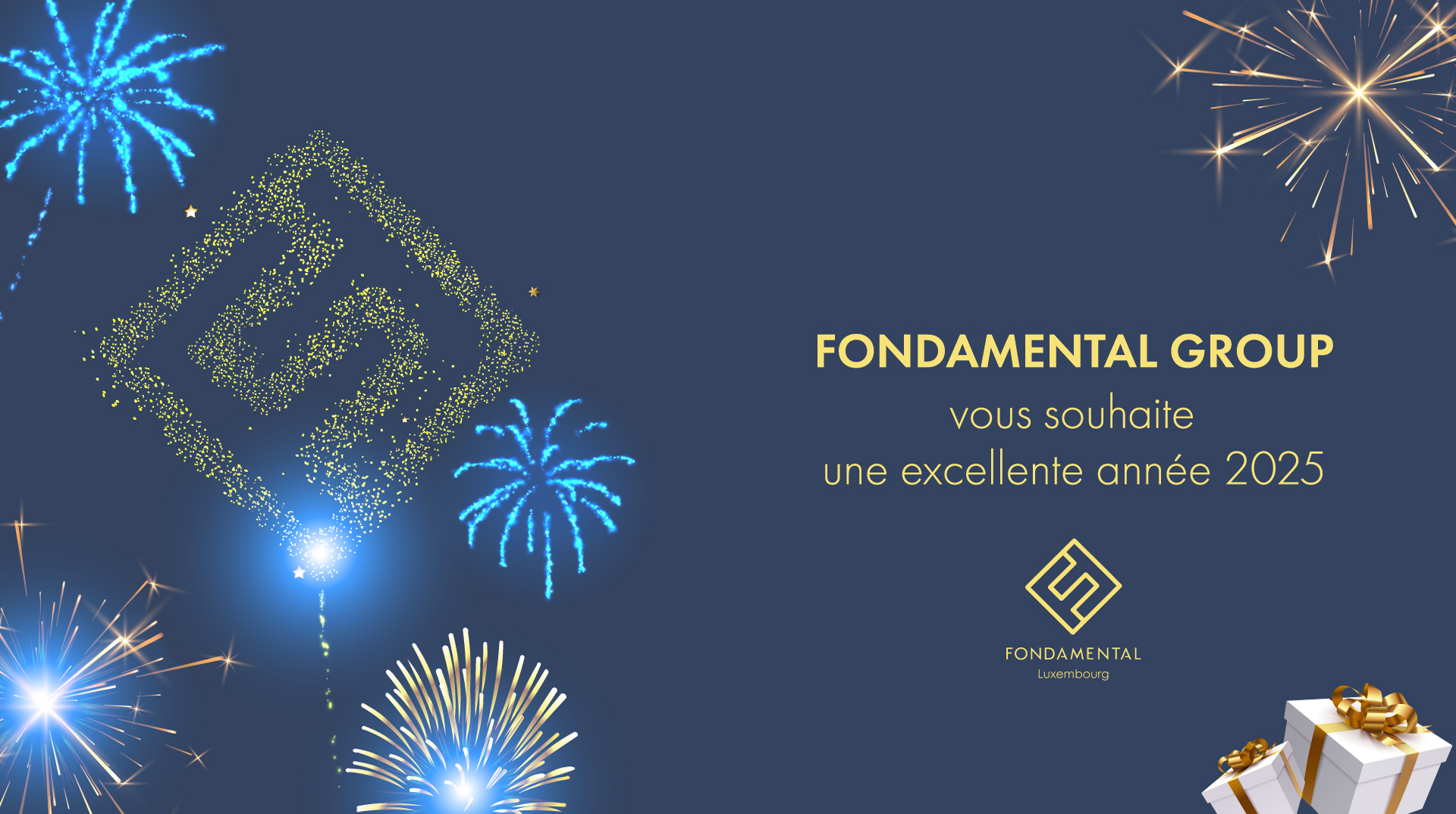 Fondamental Group vous adresse ses meilleurs vœux !